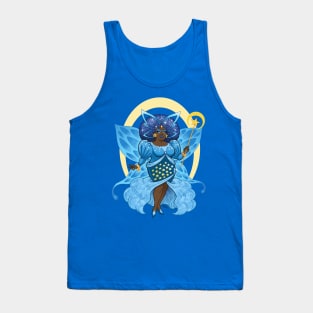 Blue Fairy Tank Top